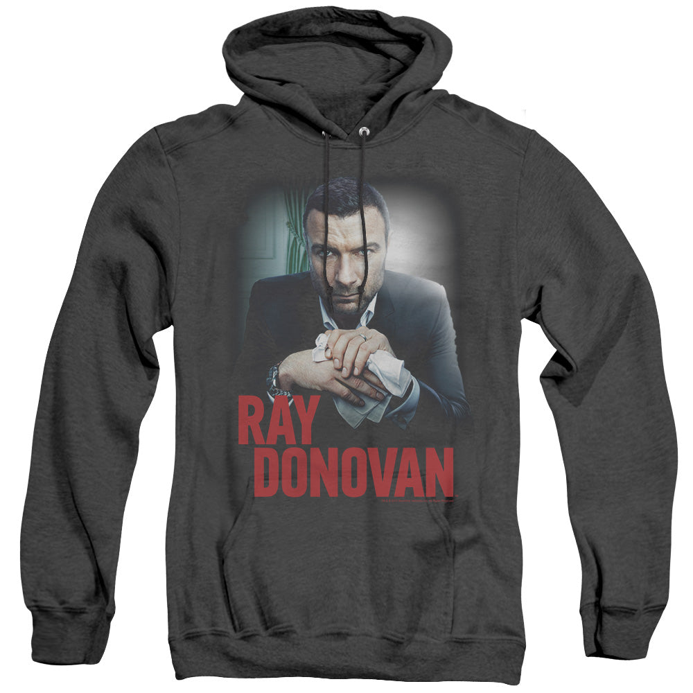 Ray Donovan - Clean Hands - Adult Heather Hoodie - Black