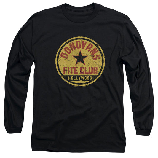 Ray Donovan - Fite Club - Long Sleeve Adult 18/1 - Black T-shirt