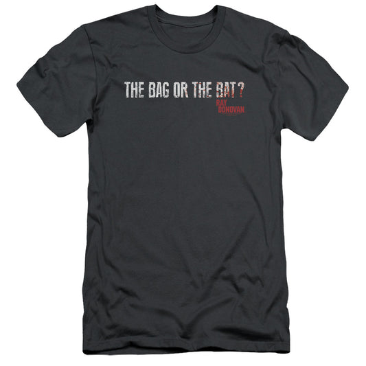 Ray Donovan - Bag Or Bat - Short Sleeve Adult 30/1 - Charcoal T-shirt
