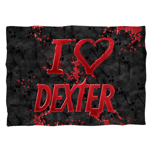 Dexter - I Heart Dexter - Pillow Case - White