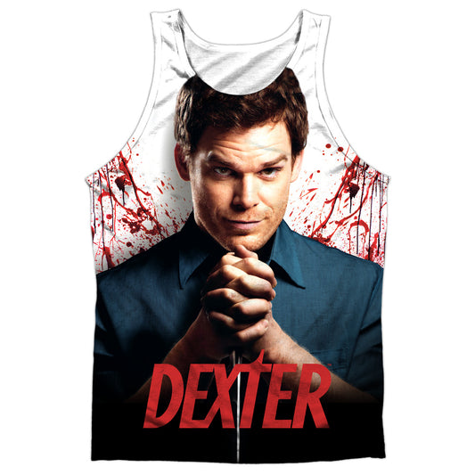 Dexter - Wings - Adult 100% Poly Tank Top - White