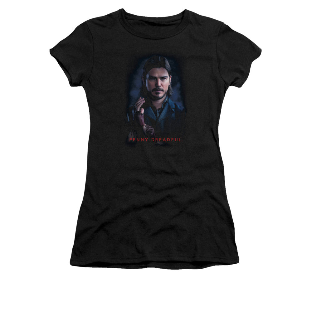 Penny Dreadful - Ethan - Short Sleeve Junior Sheer - Black T-shirt