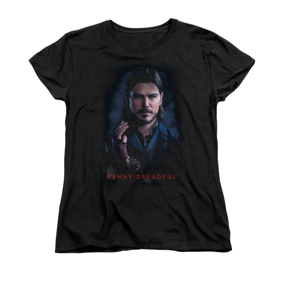 Penny Dreadful - Ethan - Short Sleeve Womens Tee - Black T-shirt
