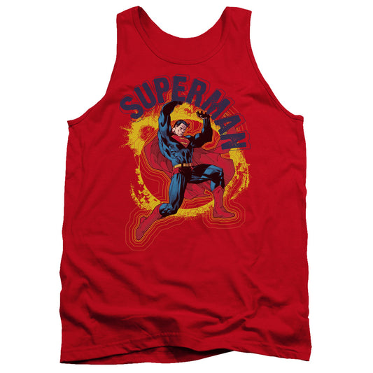 Superman - A Name To Uphold - Adult Tank - Red