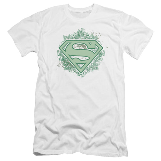 Superman Ornate Shield-premuim Canvas Adult Slim
