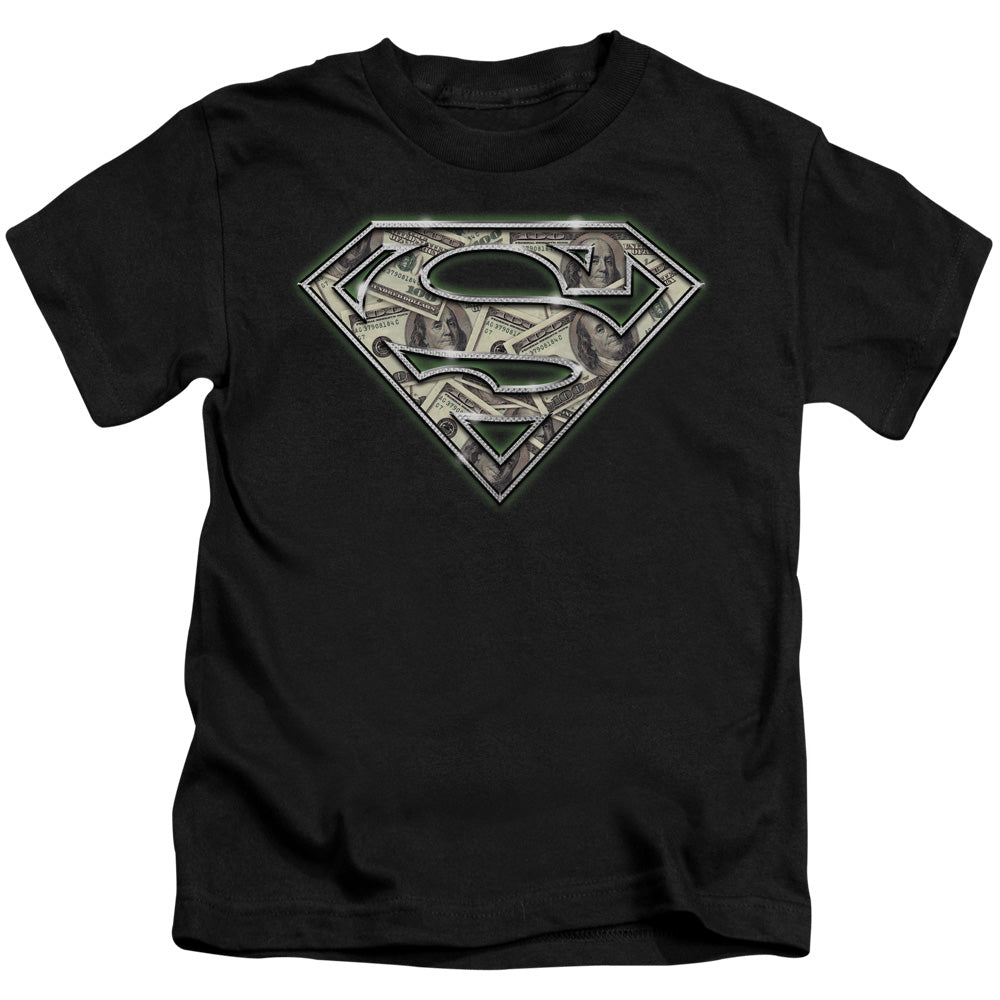 SUPERMAN ALL ABOUT THE BENJAMINS - S/S JUVENILE 18/1 - BLACK - T-Shirt