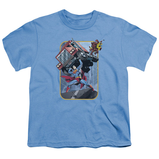 SUPERMAN PICK UP MY TRUCK - S/S YOUTH 18/1 - CAROLINA BLUE T-Shirt