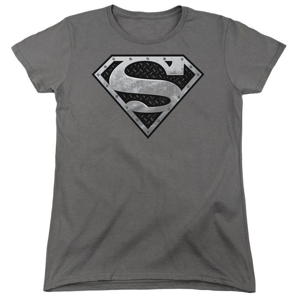 SUPERMAN SUPER METALLIC SHIELD-S/S T-Shirt
