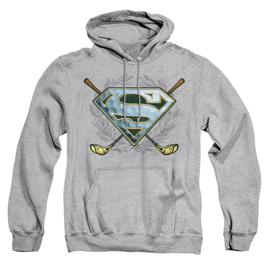 Superman - Fore! - Adult Pull-over Hoodie - Athletic Heather
