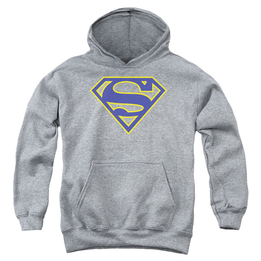 Superman Maize & Blue Shield-youth Pull-over
