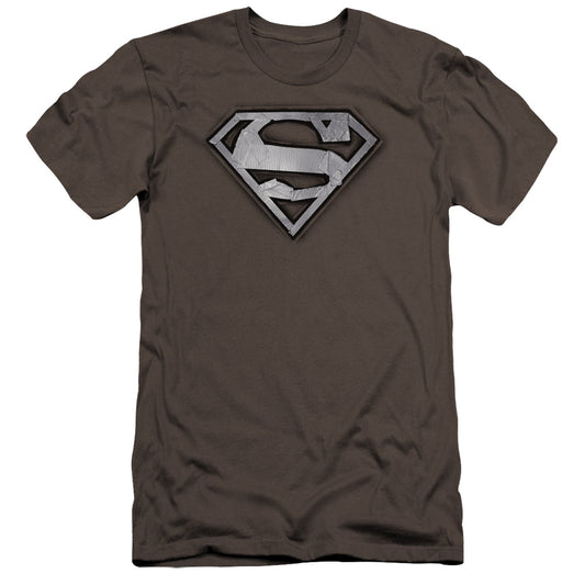 Superman - Duct Tape Shield-premuim Canvas Adult Slim Fit 30/1 - Charcoal