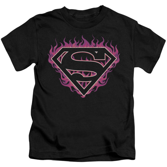 SUPERMAN FUCHSIA FLAMES-S/S T-Shirt