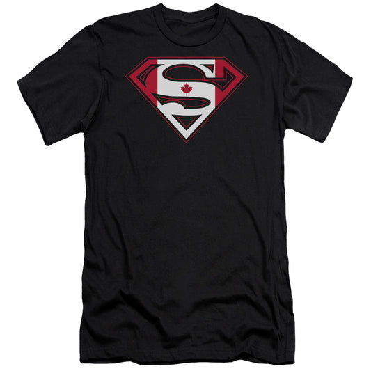 Superman - Canadian Shield-premuim Canvas Adult Slim Fit 30/1 - Black