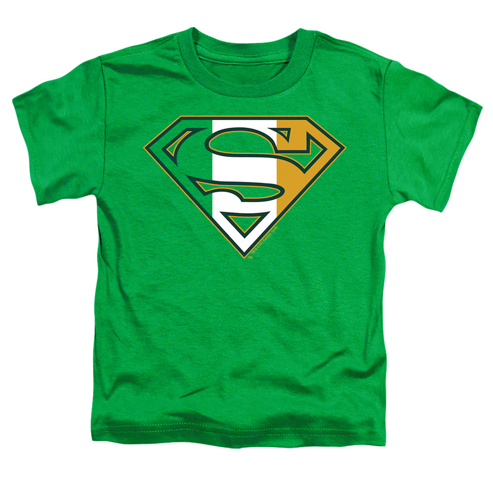 Superman - Irish Shield - Short Sleeve Toddler Tee - Kelly Green T-shirt