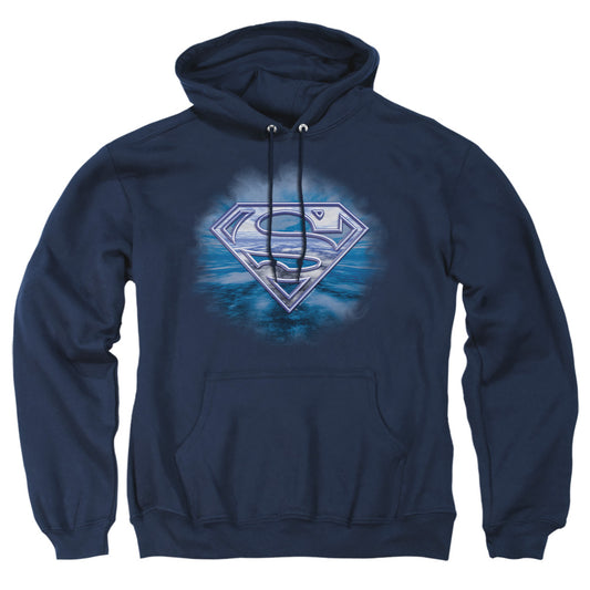 Superman - Freedom Of Flight - Adult Pull-over Hoodie - Navy