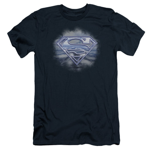 Superman - Freedom Of Flight - Short Sleeve Adult 30/1 - Navy T-shirt