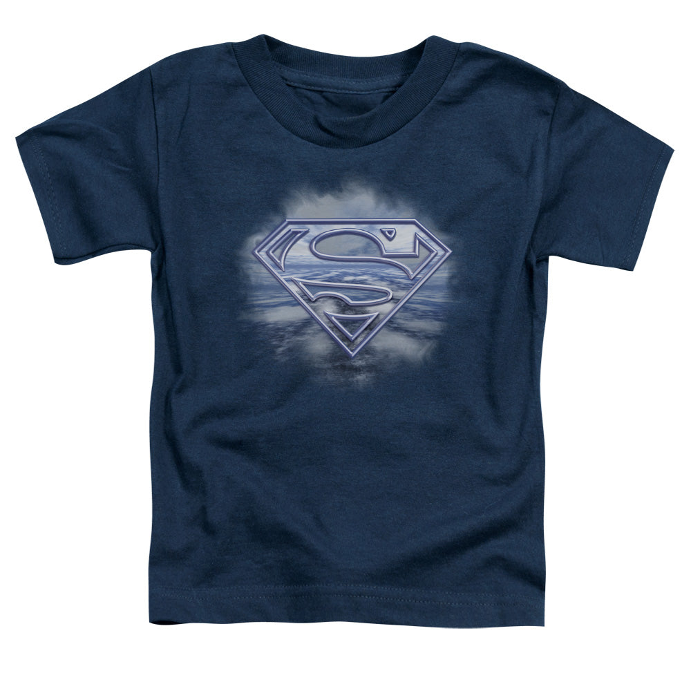 Superman - Freedom Of Flight - Short Sleeve Toddler Tee - Navy T-shirt