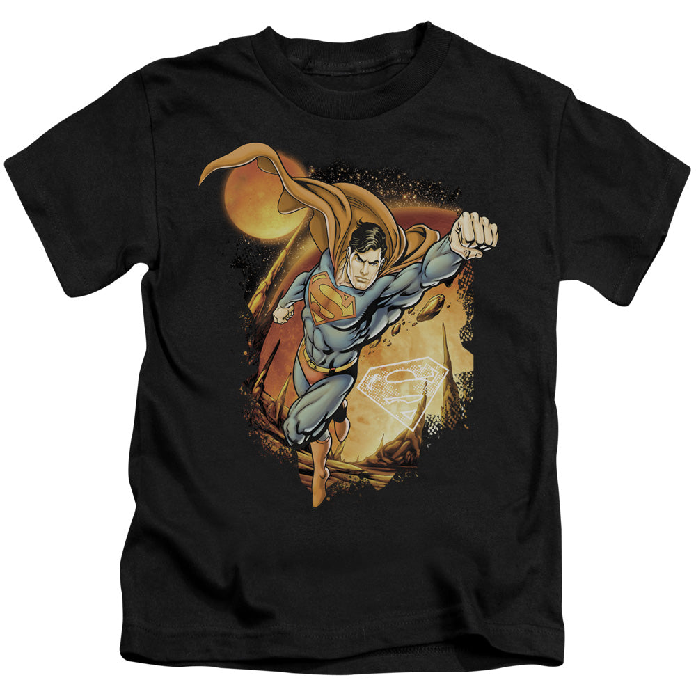 SUPERMAN LAST SONS - S/S JUVENILE 18/1 - BLACK - T-Shirt