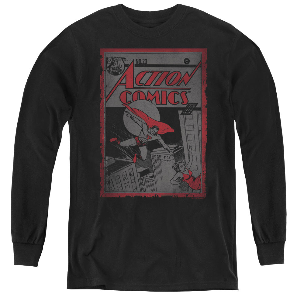 Superman Action Comics 23 - Youth Long Sleeve Tee