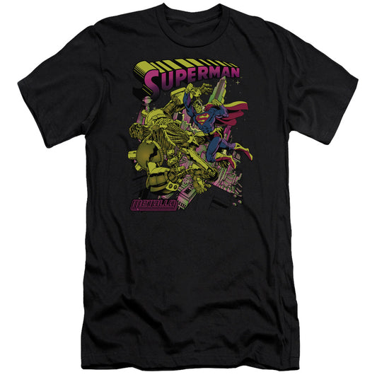 SUPERMAN VERSUS METALLO BLACKLIGHT-S/S T-Shirt