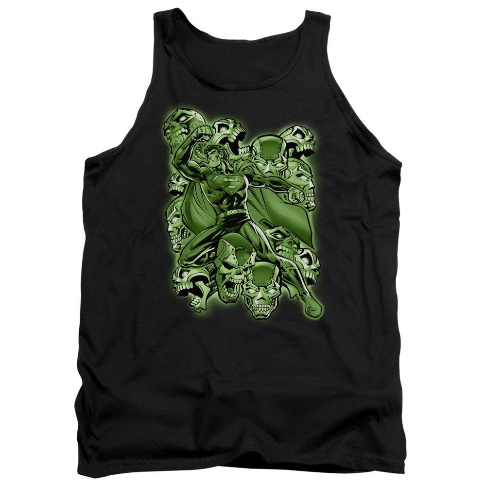 Superman - Metallo Mayhem - Adult Tank - Black