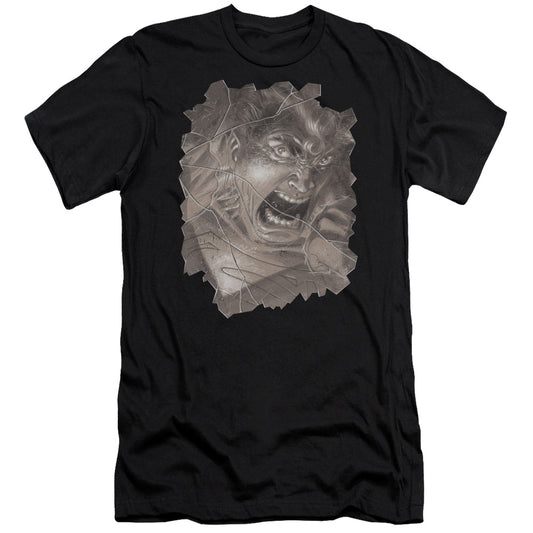 Superman - Action #840 Cover-premuim Canvas Adult Slim Fit 30/1 - Black