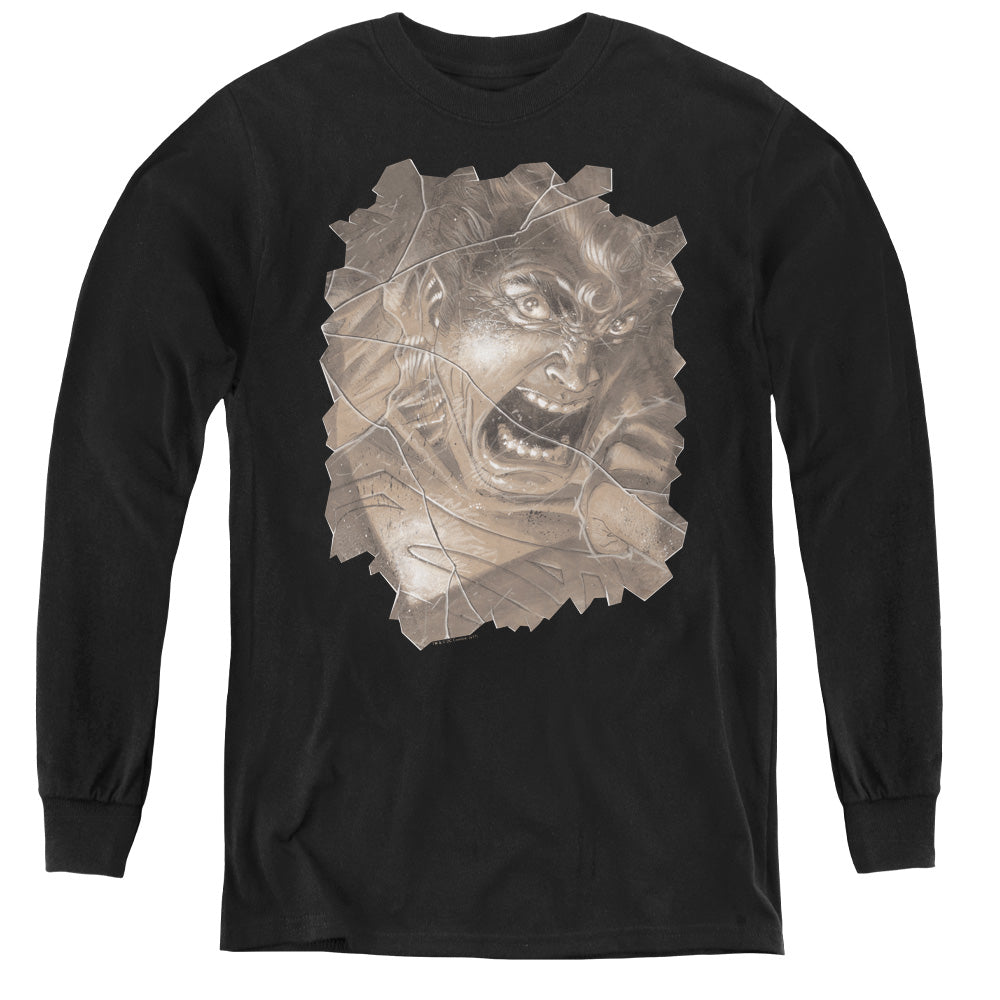 Superman - Action #840 Cover - Youth Long Sleeve Tee - Black