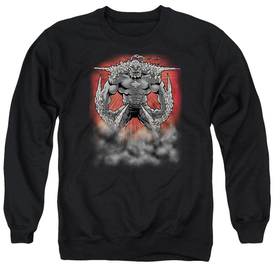 Superman - Doomsday Dust - Adult Crewneck Sweatshirt - Black