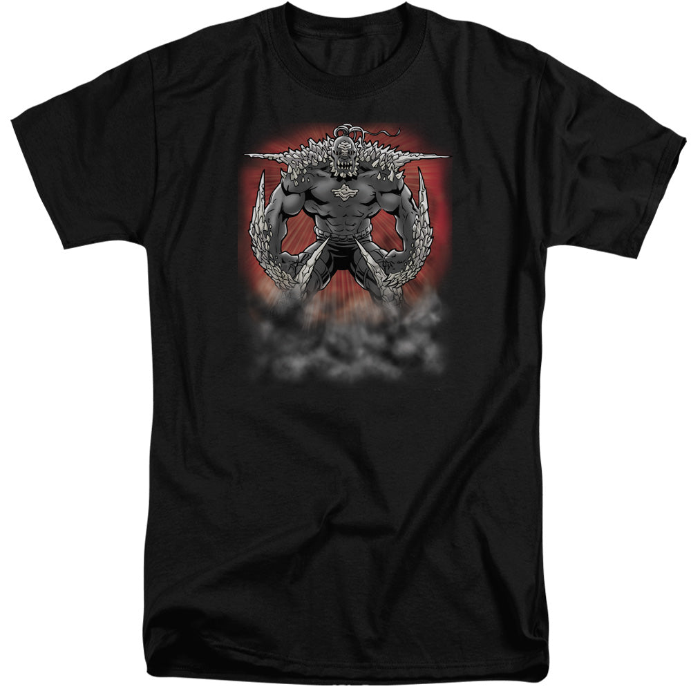 Superman - Doomsday Dust - Short Sleeve Adult Tall - Black T-shirt