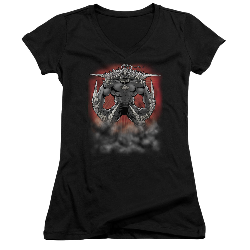Superman - Doomsday Dust - Junior V-neck - Black