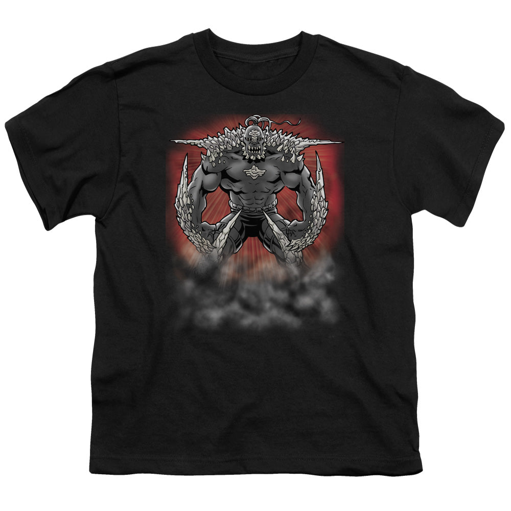 Superman - Doomsday Dust - Short Sleeve Youth 18/1 - Black T-shirt