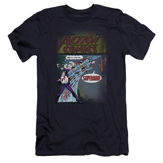 Superman - Quick Change-premuim Canvas Adult Slim Fit 30/1 - Navy