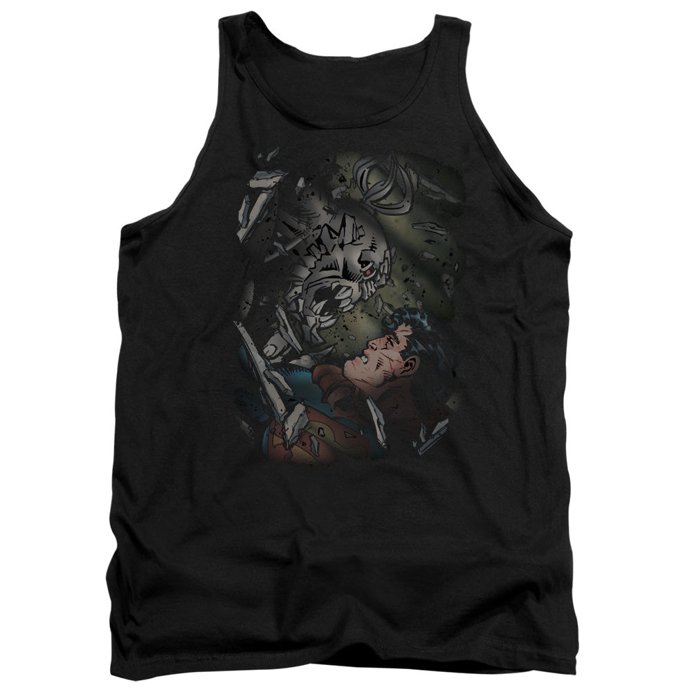 Superman - Epic Battle - Adult Tank - Black