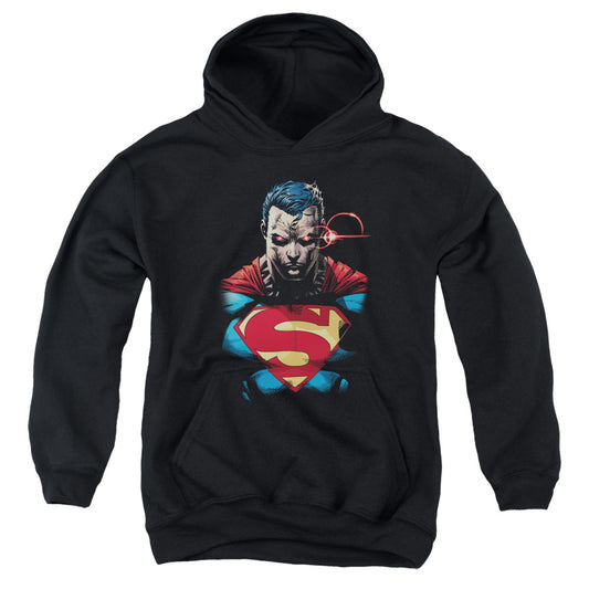 Superman - Displeased - Youth Pull-over Hoodie - Black
