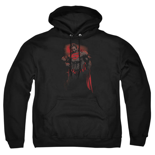 Superman - Red Son - Adult Pull-over Hoodie - Black