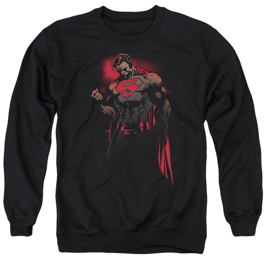 Superman - Red Son - Adult Crewneck Sweatshirt - Black
