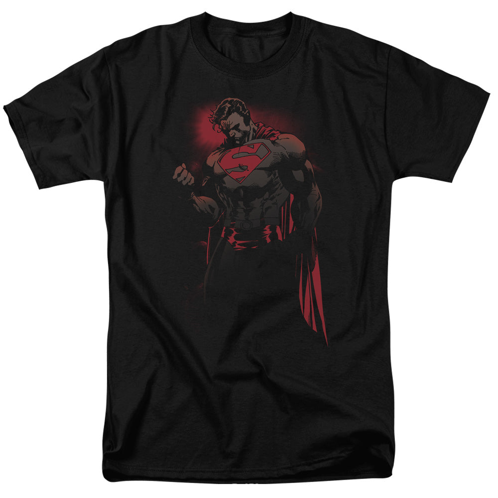 Superman - Red Son - Short Sleeve Adult 18/1 - Black T-shirt