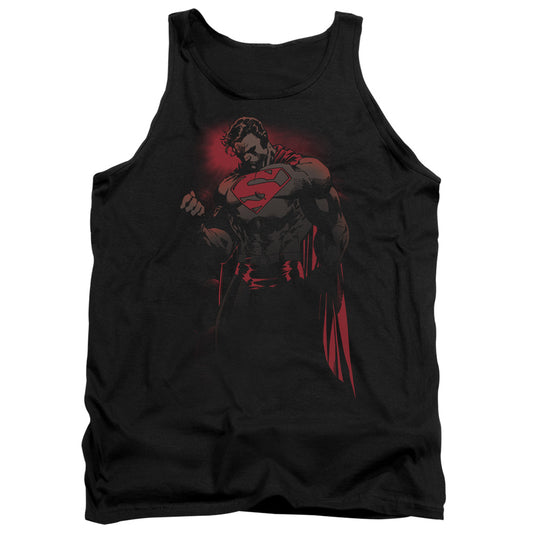 Superman - Red Son - Adult Tank - Black