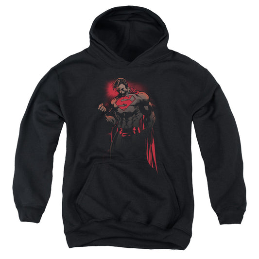 Superman - Red Son - Youth Pull-over Hoodie - Black