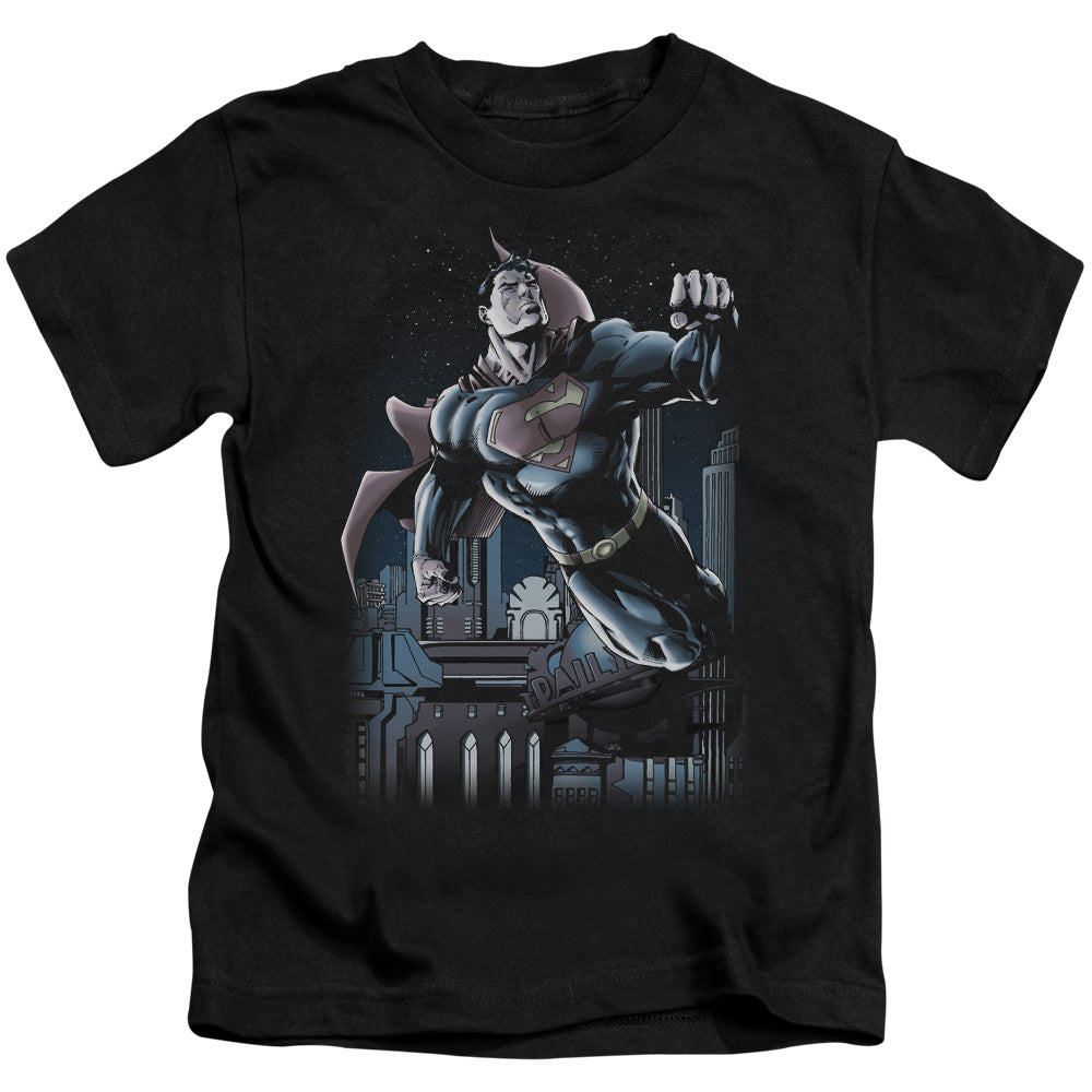 SUPERMAN NIGHT FIGHT - S/S JUVENILE 18/1 -BLACK - T-Shirt
