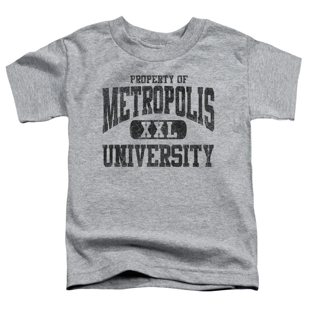 Superman - Property Of Mu - Short Sleeve Toddler Tee - Athletic Heather T-shirt