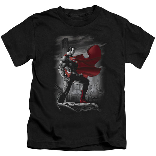 SUPERMAN METROPOLIS GUARDIAN - S/S JUVENILE 18/1 - BLACK - T-Shirt