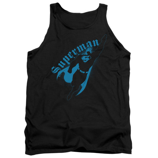 Superman - Darkness - Adult Tank - Black