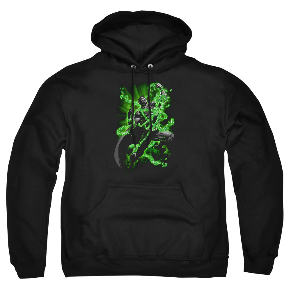 Superman - Kryptonite Chains - Adult Pull-over Hoodie - Black