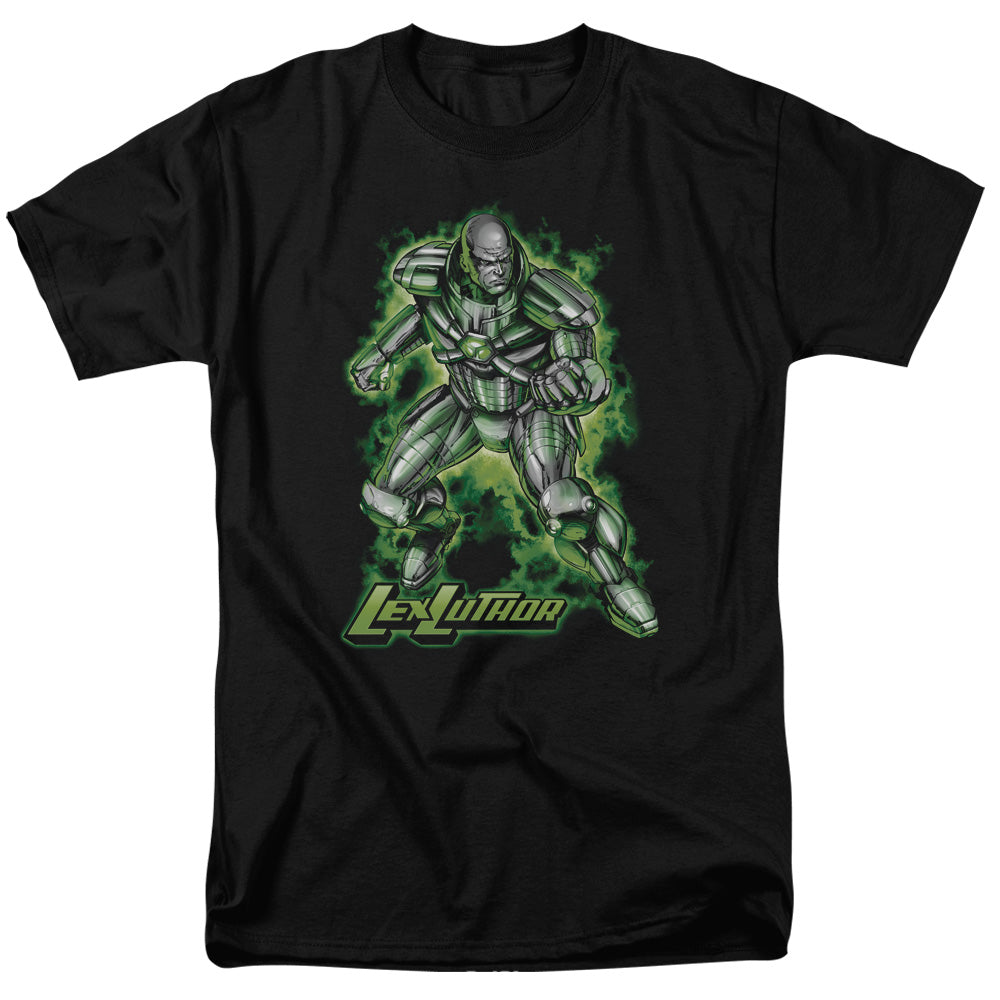 Superman - Kryptonite Powered - Short Sleeve Adult 18/1 - Black T-shirt