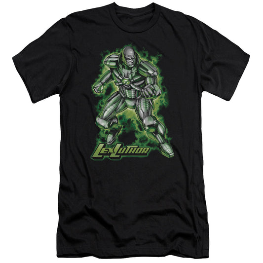 Superman - Kryptonite Powered-premuim Canvas Adult Slim Fit 30/1 - Black