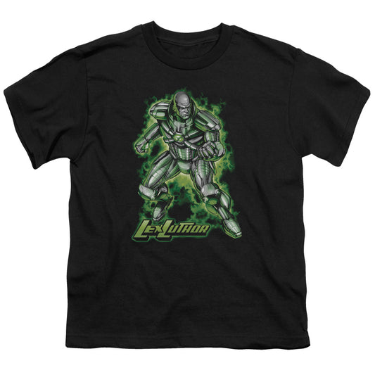 Superman - Kryptonite Powered - Short Sleeve Youth 18/1 - Black T-shirt
