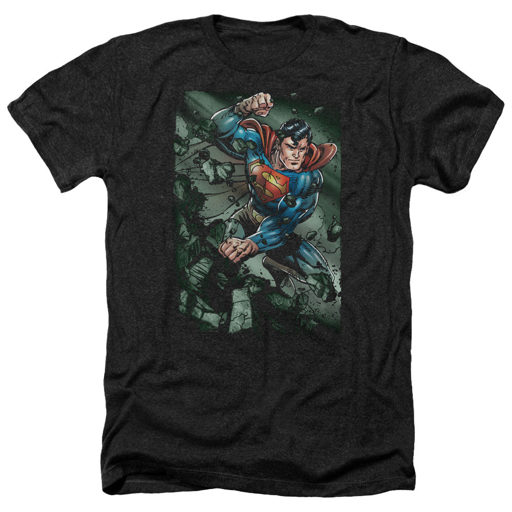 Superman - Indestructible - Adult Heather-black