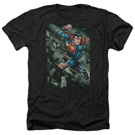 Superman - Indestructible - Adult Heather-black