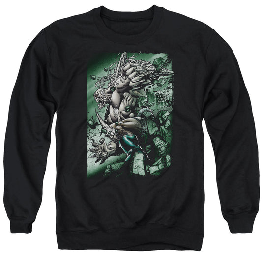 Superman - Doomsday Destruction - Adult Crewneck Sweatshirt - Black
